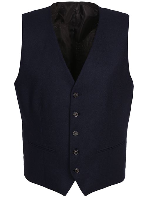 Shdone Myloiver Navy Waistcoat
