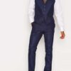 Shdone Myloiver Navy Waistcoat